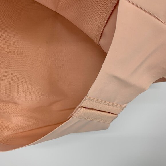 Pinsy Shapewear Bodysuit Spaghetti VNeck Cheeky Pink Hourglass NWT - Picture 14 of 15